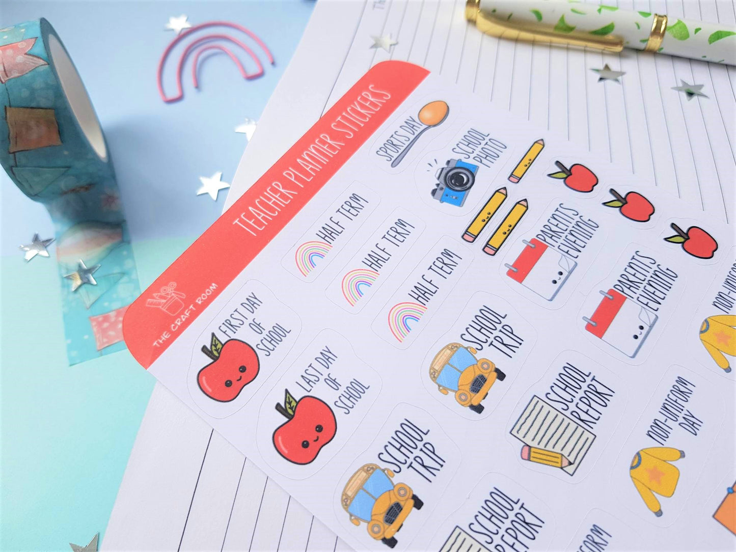 Teacher Planner Stickers