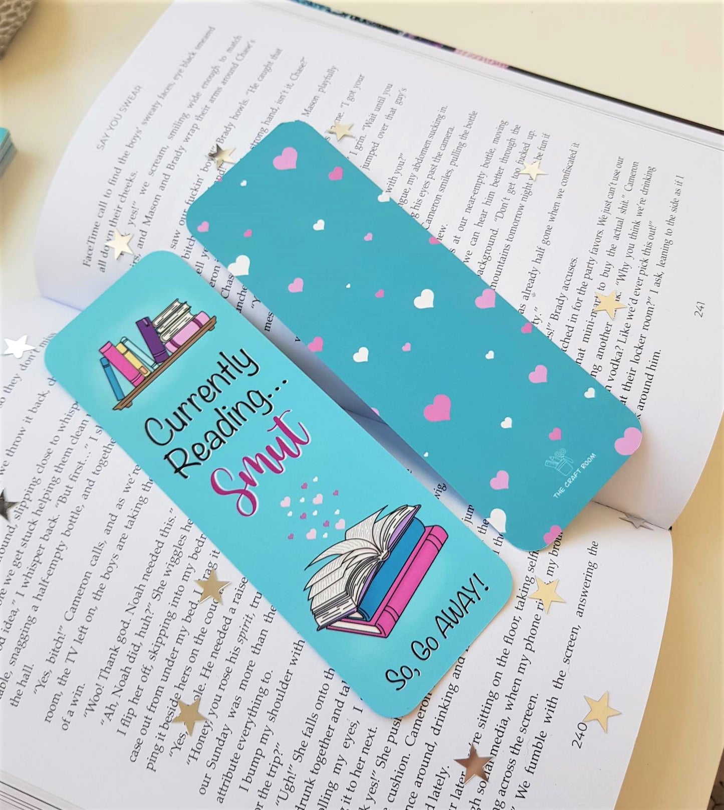 Currently Reading... Smut Bookmark