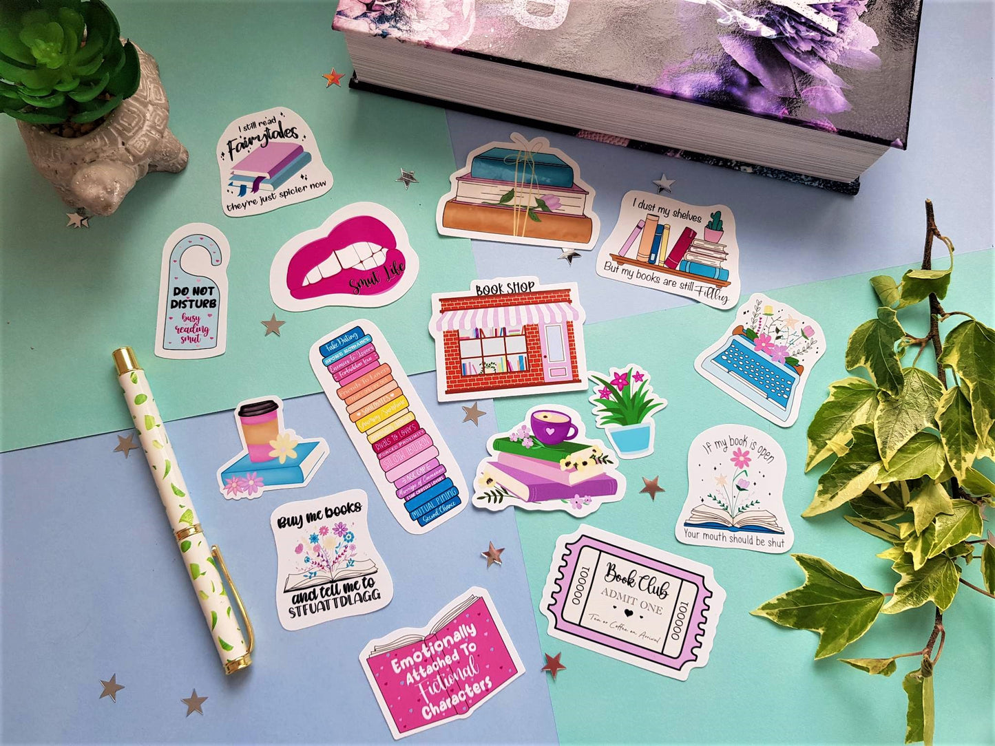 Bookish Smut Sticker Pack