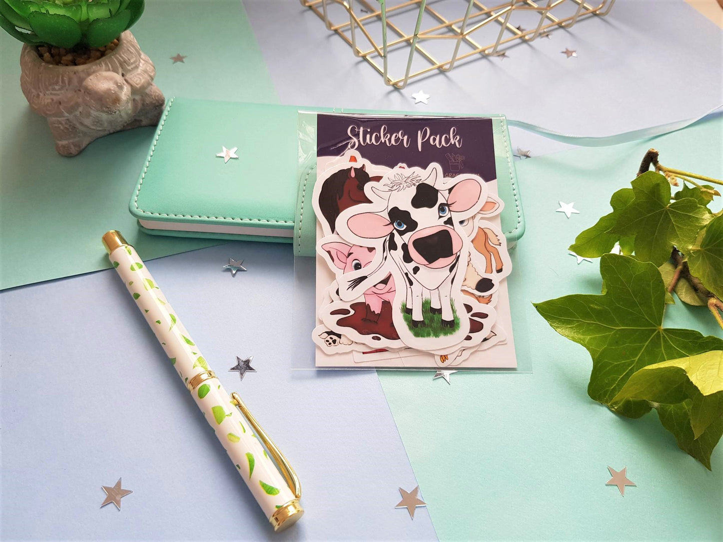Farm Friends Sticker Pack