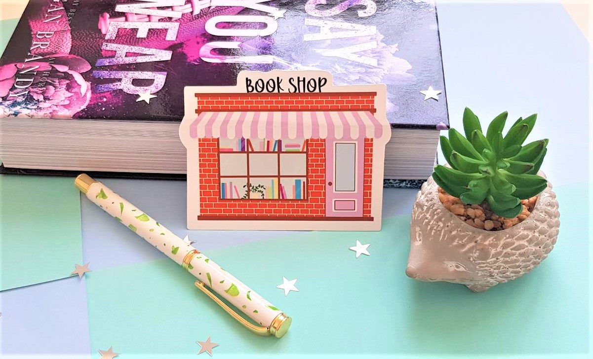Book Shop Vinyl Sticker