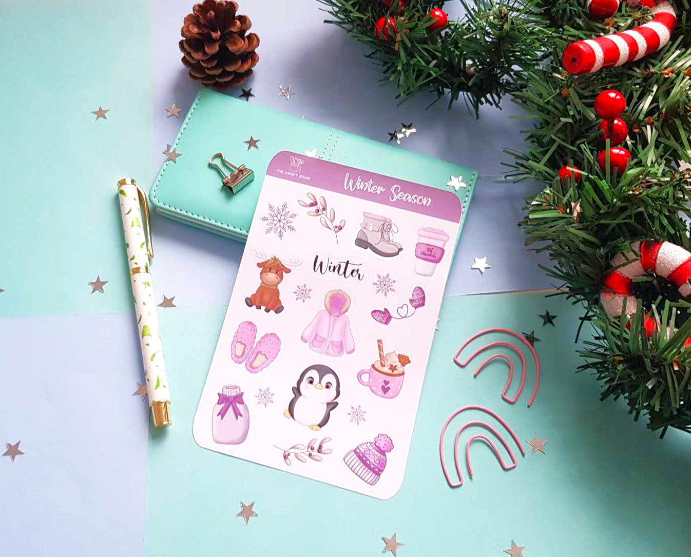 Winter Sticker Sheet