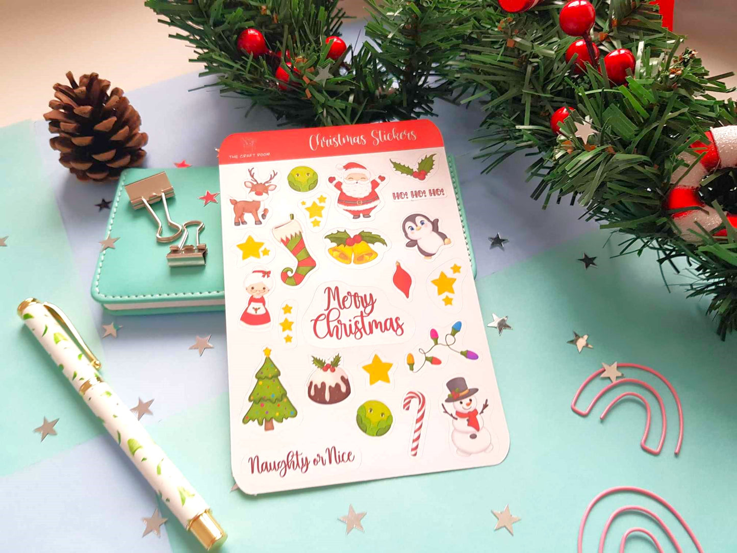 Christmas Sticker Sheet