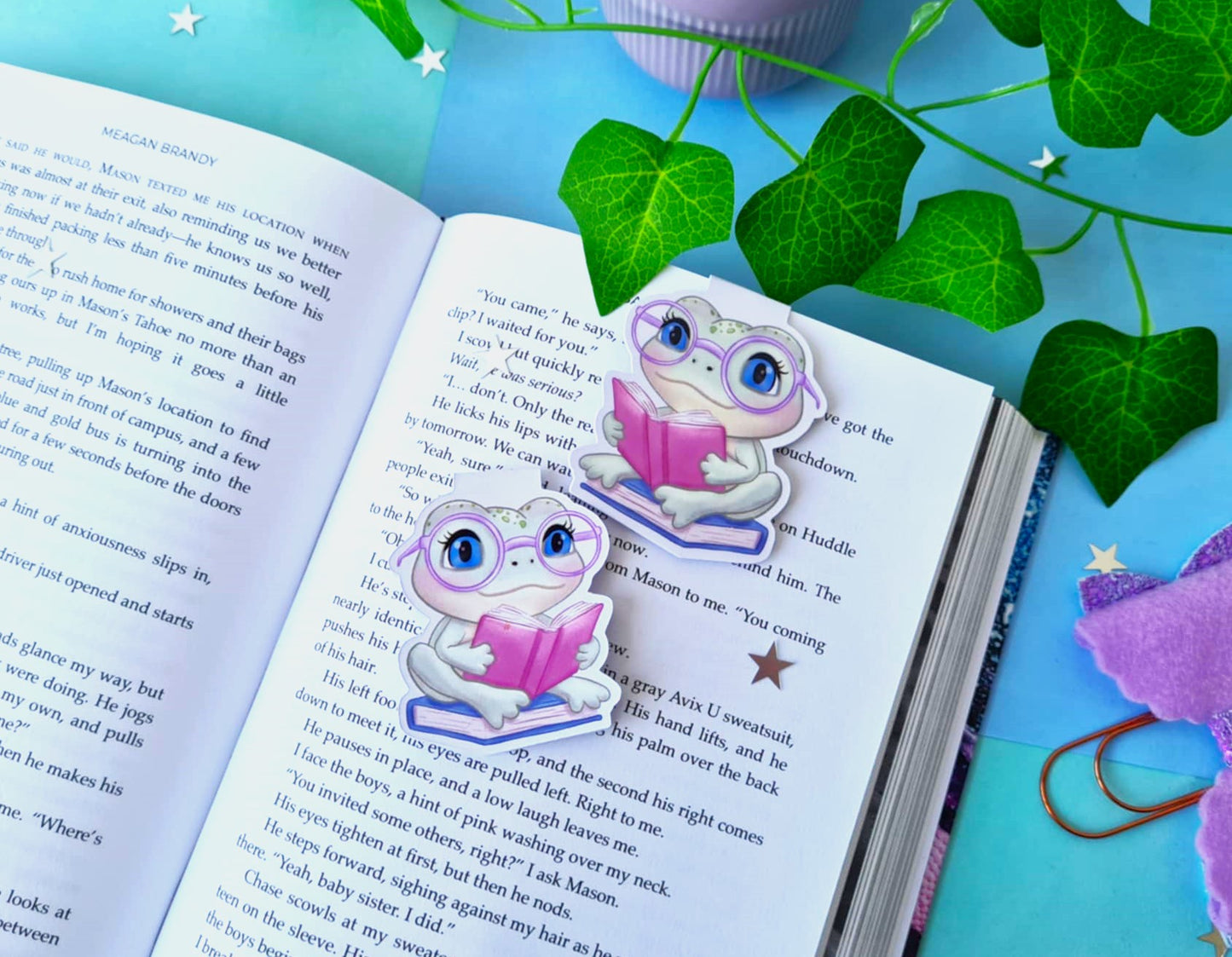 Frog Magnetic Bookmark