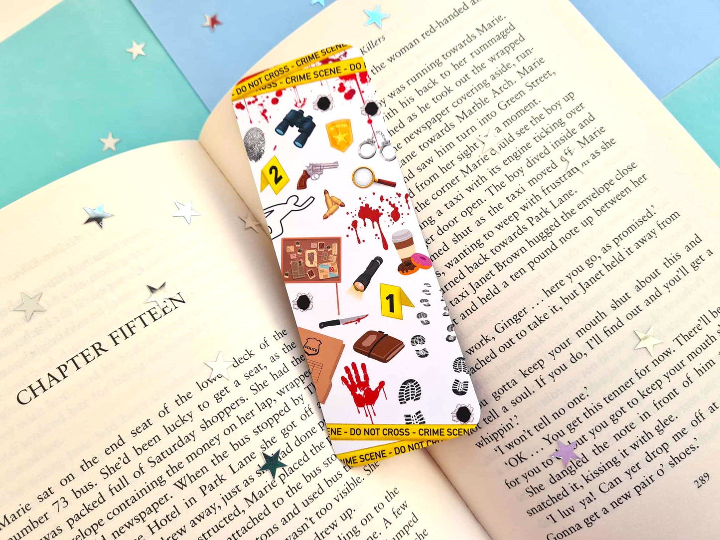 Solve a Crime Bookmark