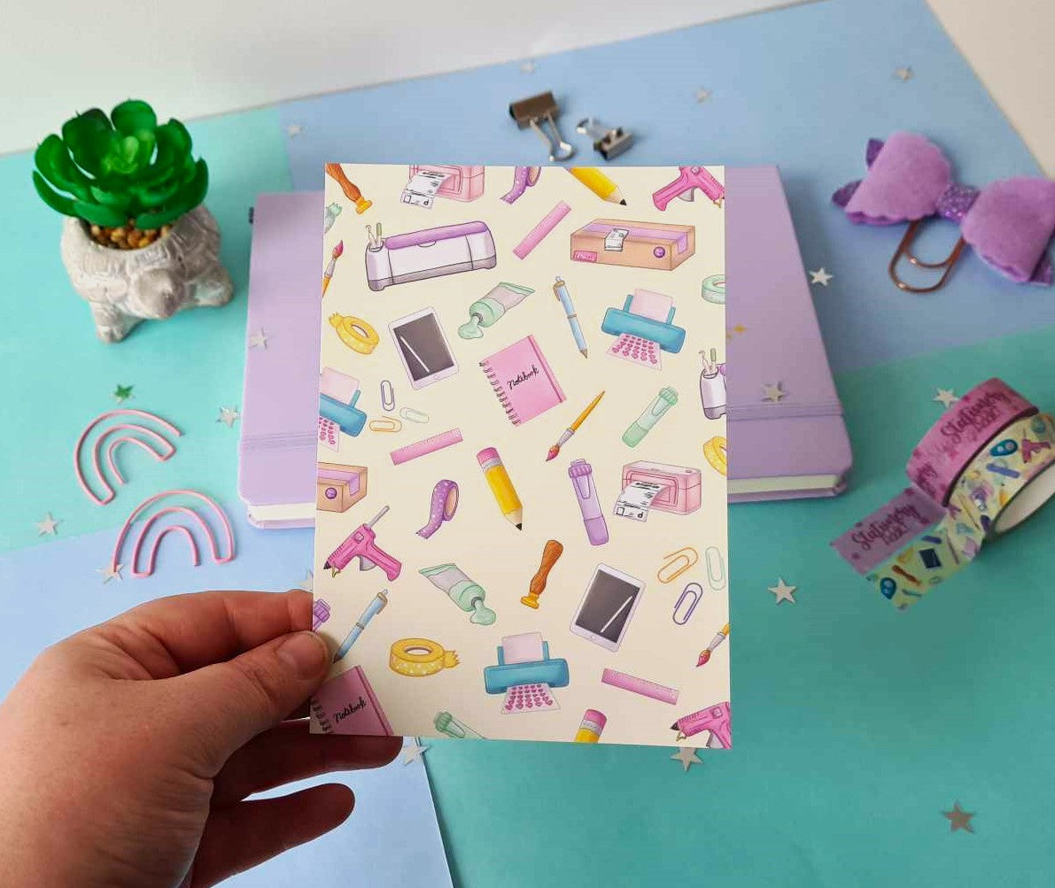 Stationery Addict Postcard