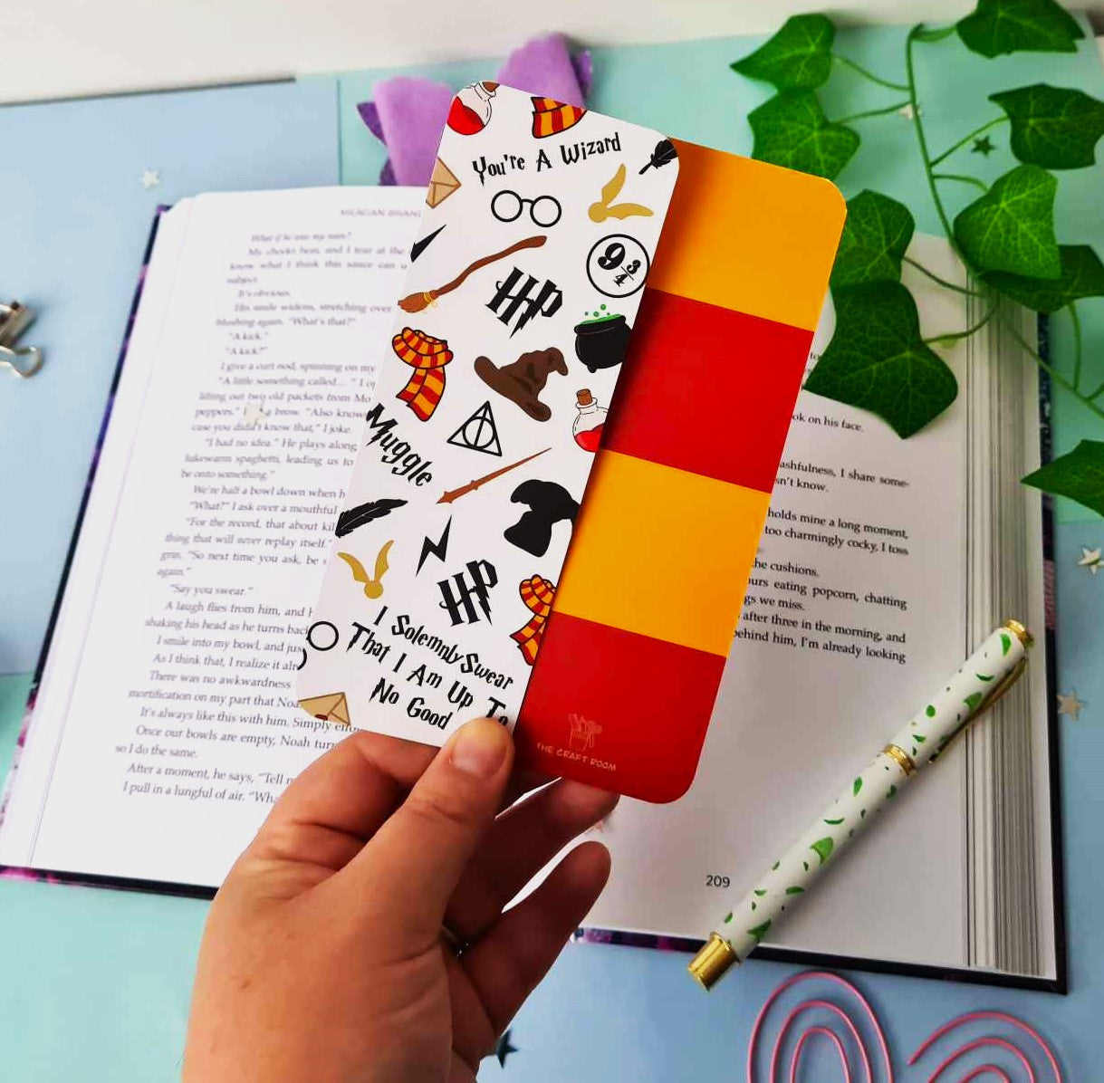 Harry Potter Themed Bookmark