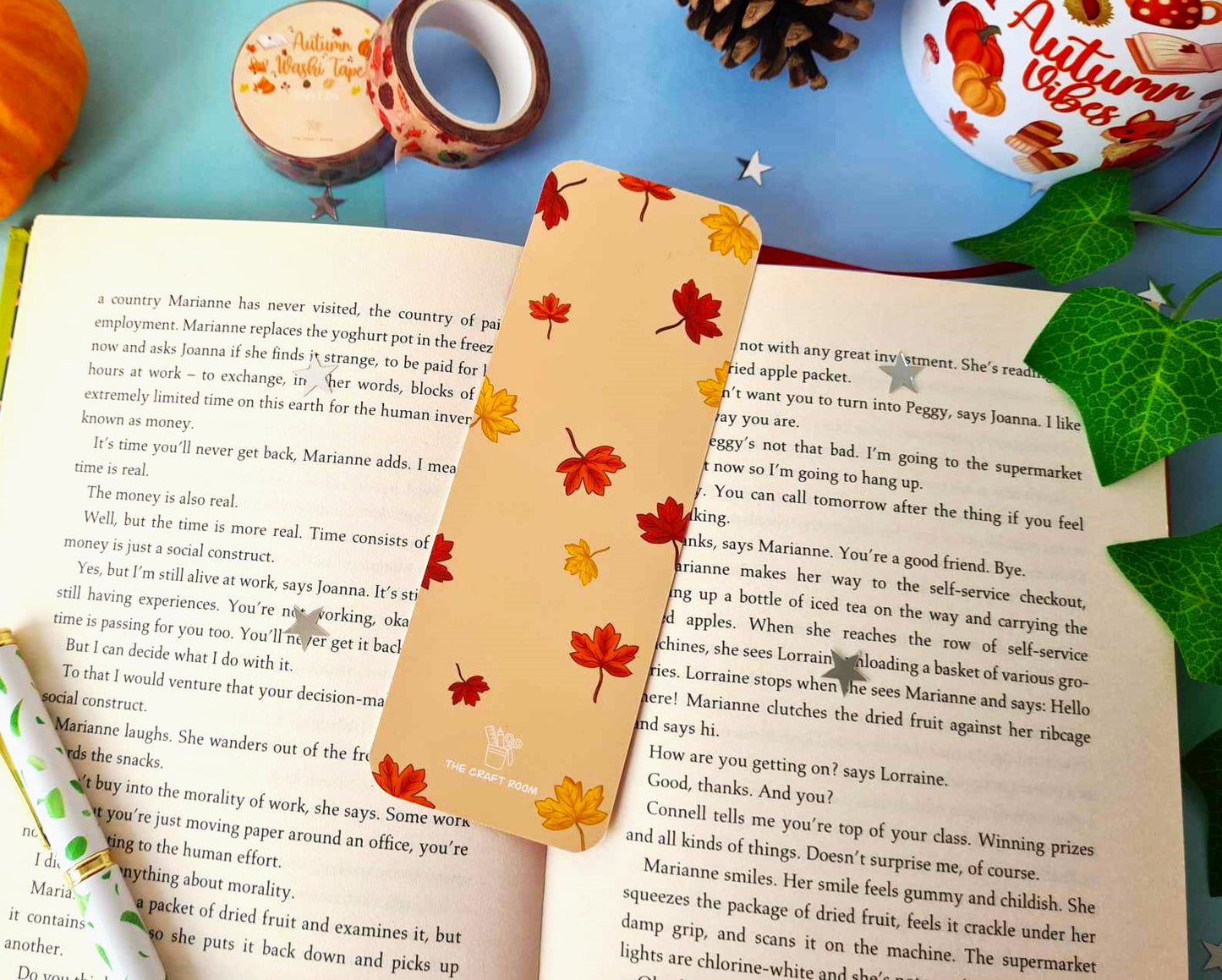Autumn Vibes Bookmark