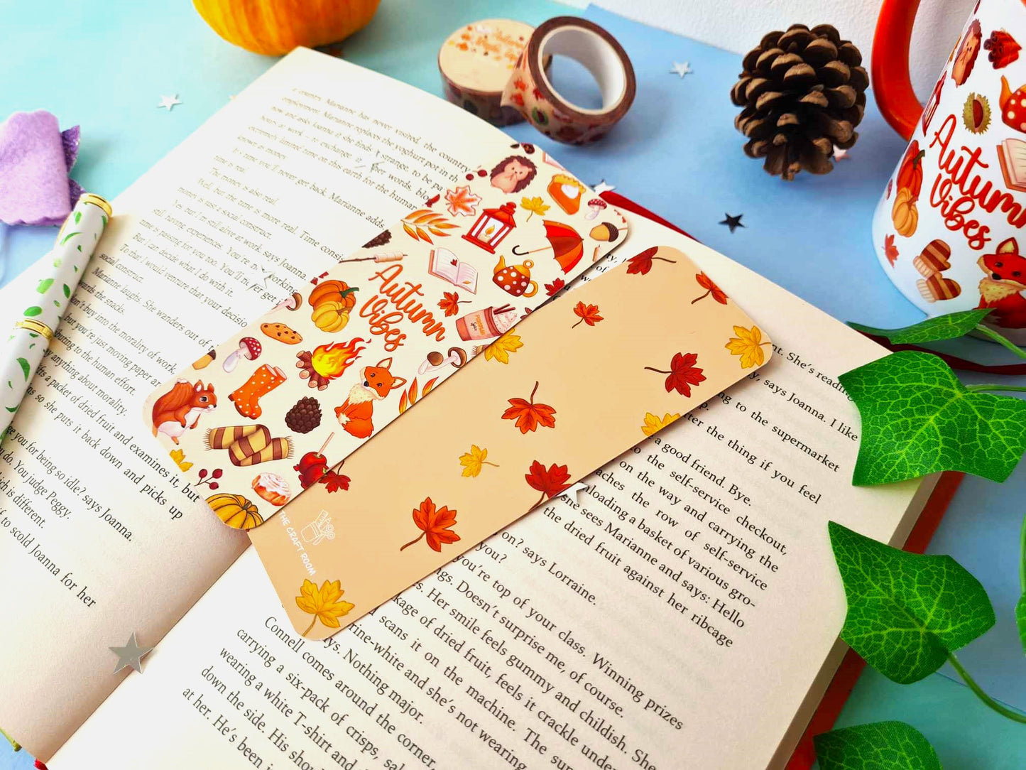 Autumn Vibes Bookmark