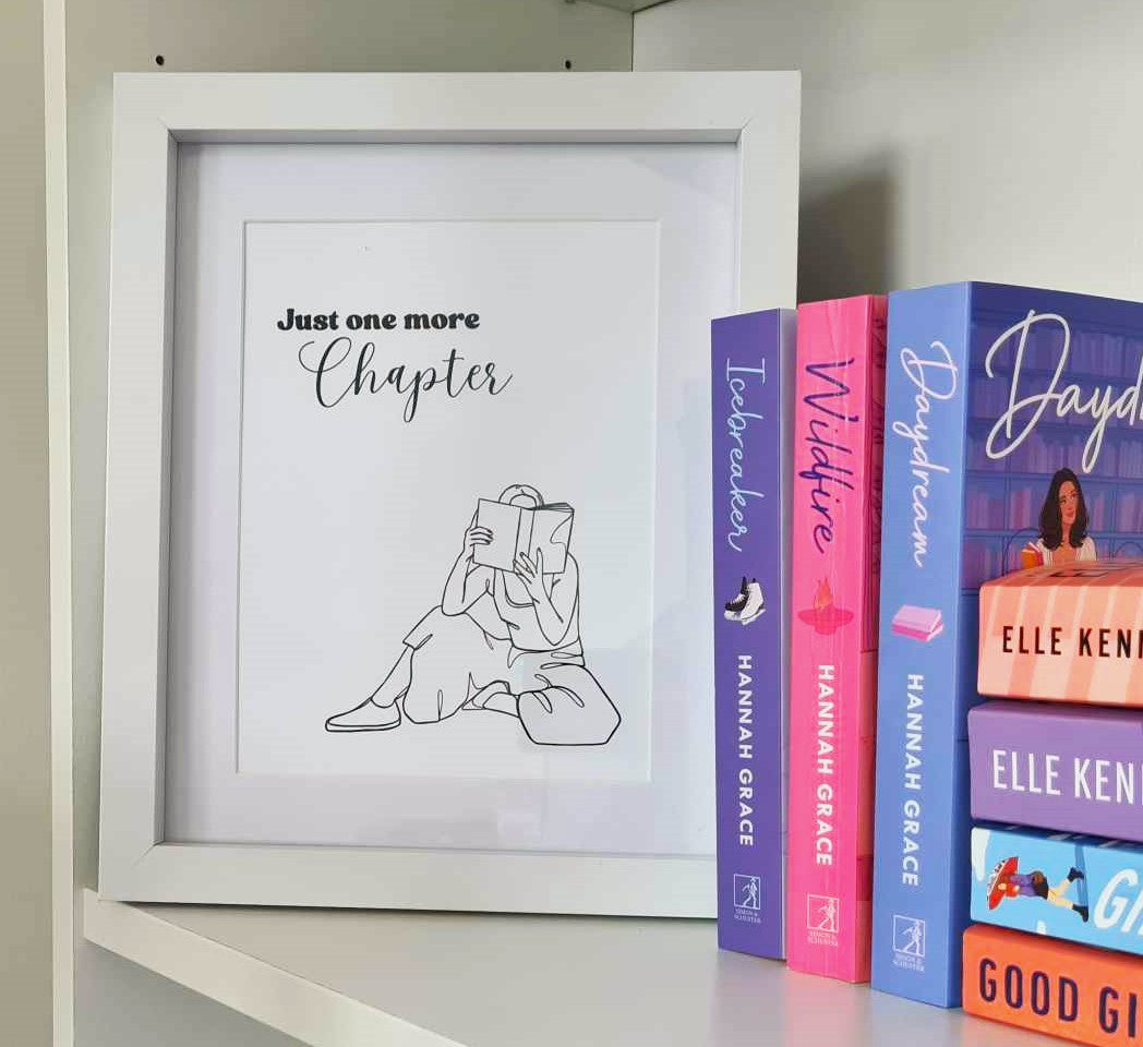 A5 Just One More Chapter Art Print