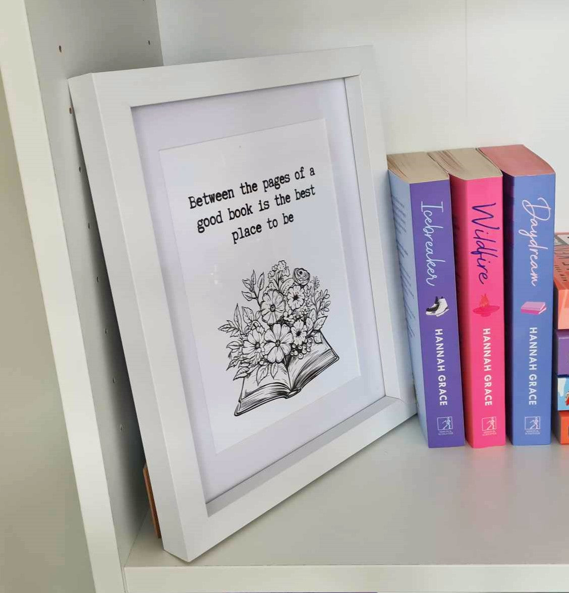 A5 Between The Pages Art Print