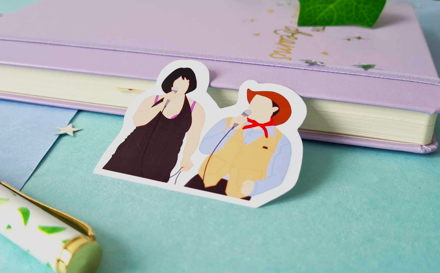 Nessa & Bryn Vinyl Stickers