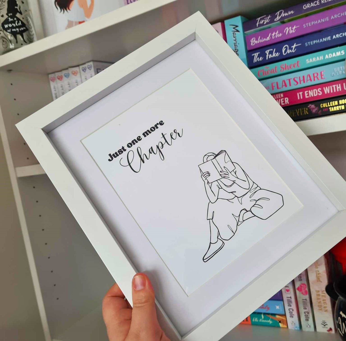 A5 Just One More Chapter Art Print