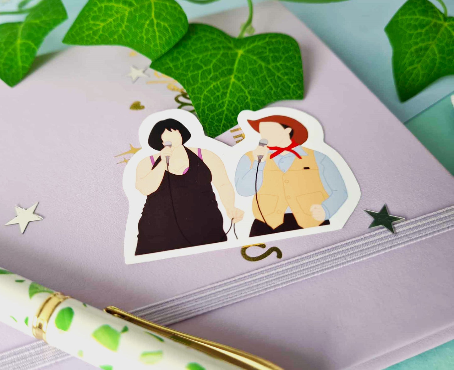 Nessa & Bryn Vinyl Stickers
