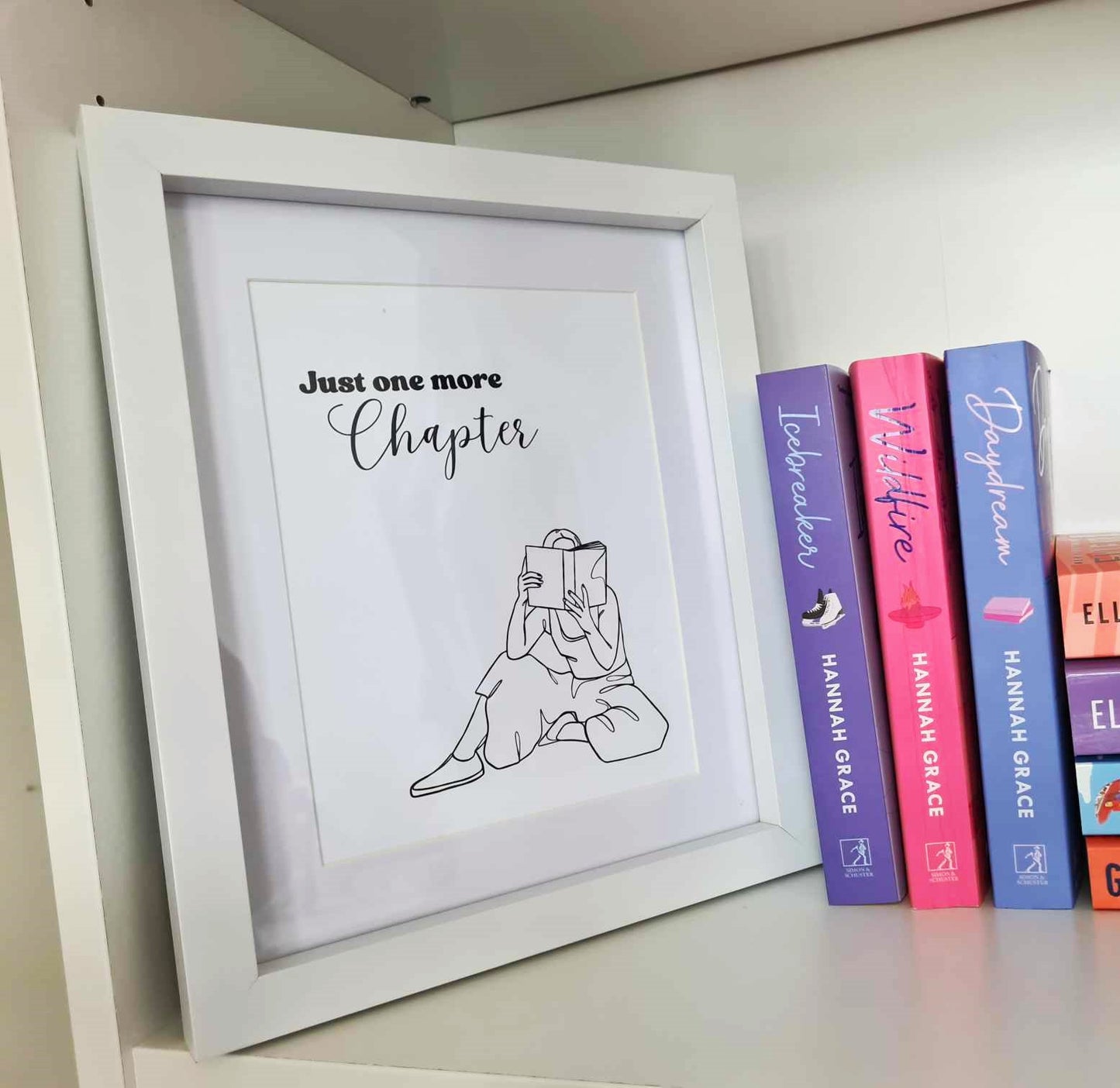 A5 Just One More Chapter Art Print