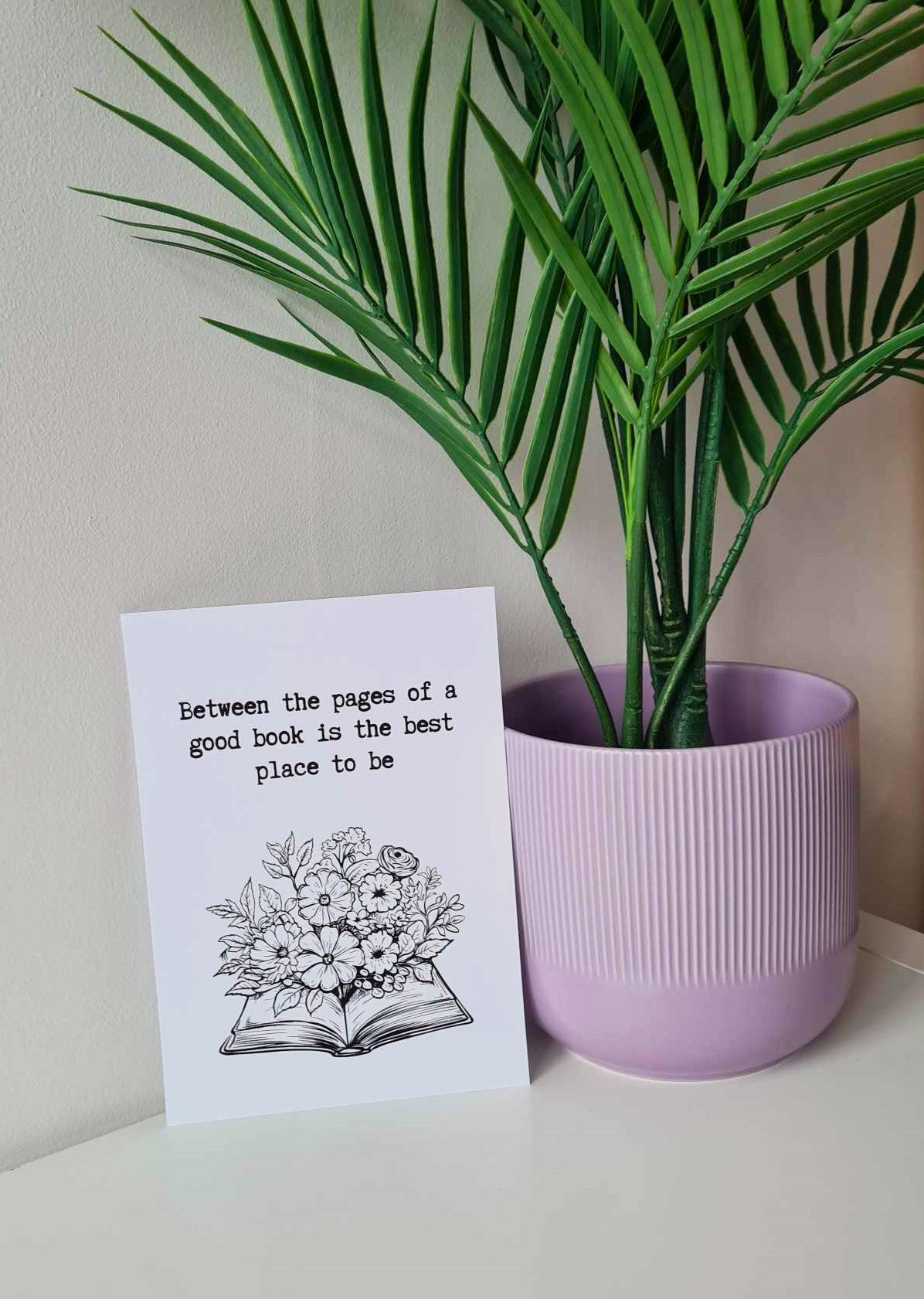 A5 Between The Pages Art Print