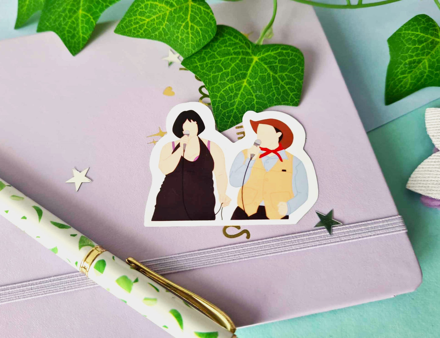 Nessa & Bryn Vinyl Stickers