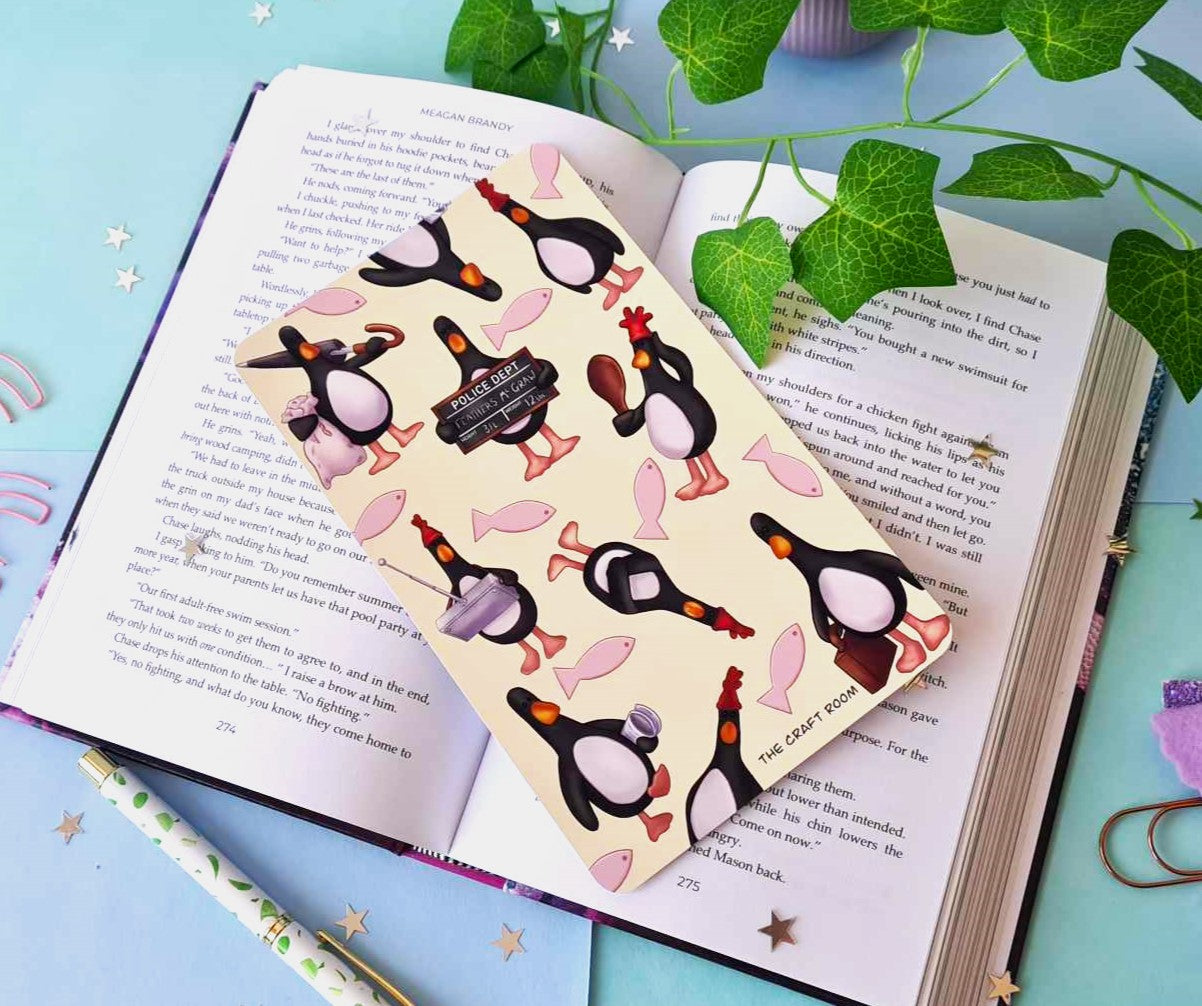Evil Penguin Feathers Kindle Insert