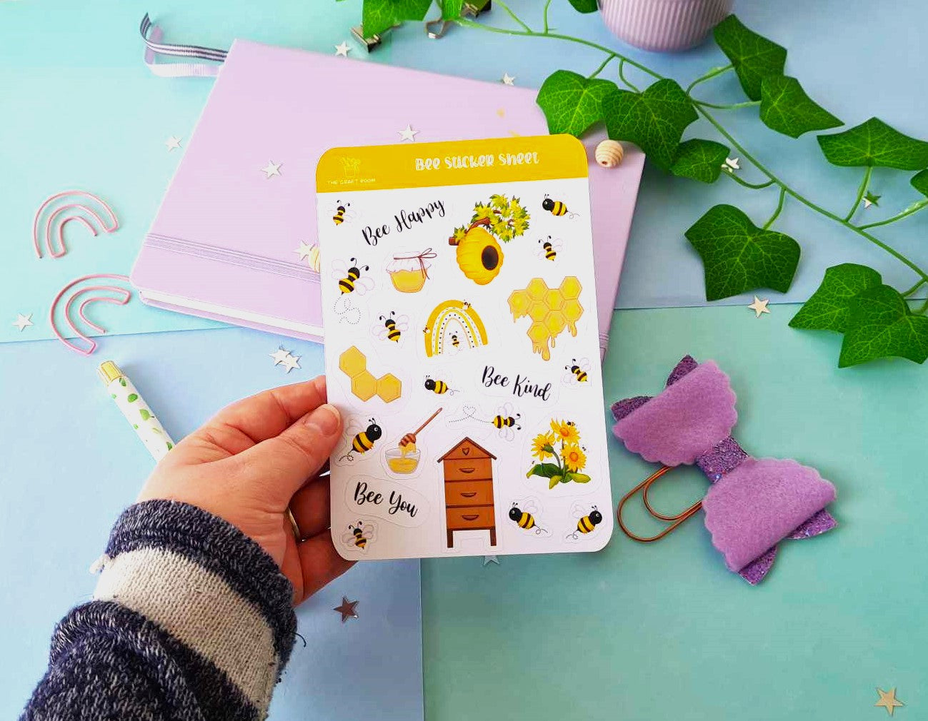 Bee Sticker Sheet