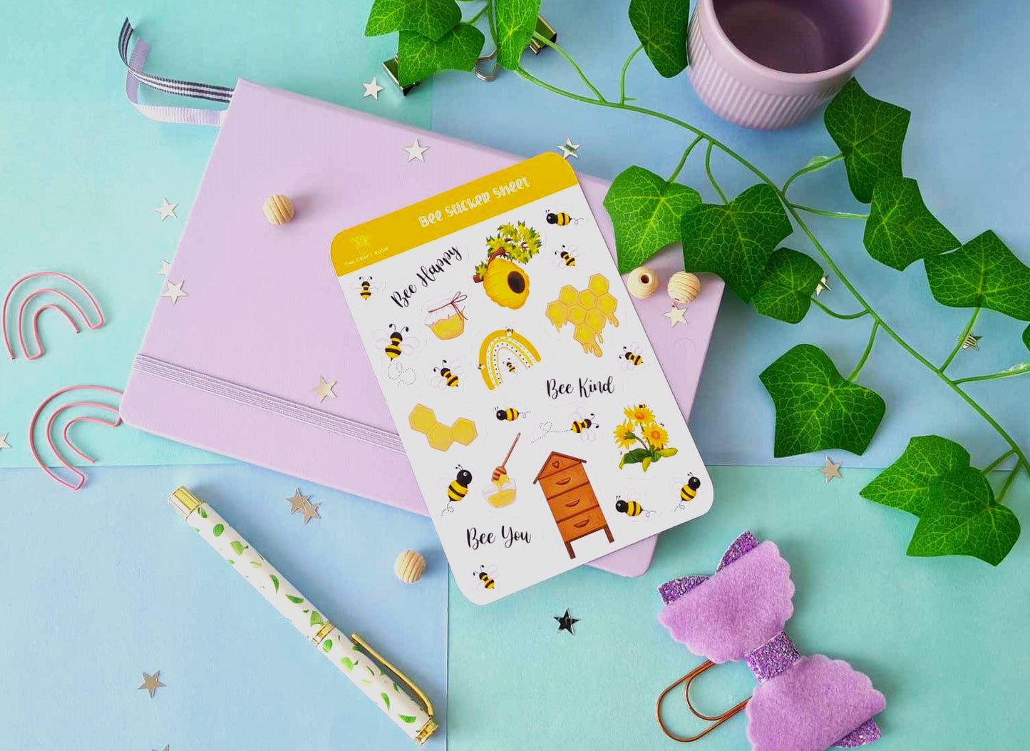 Bee Sticker Sheet