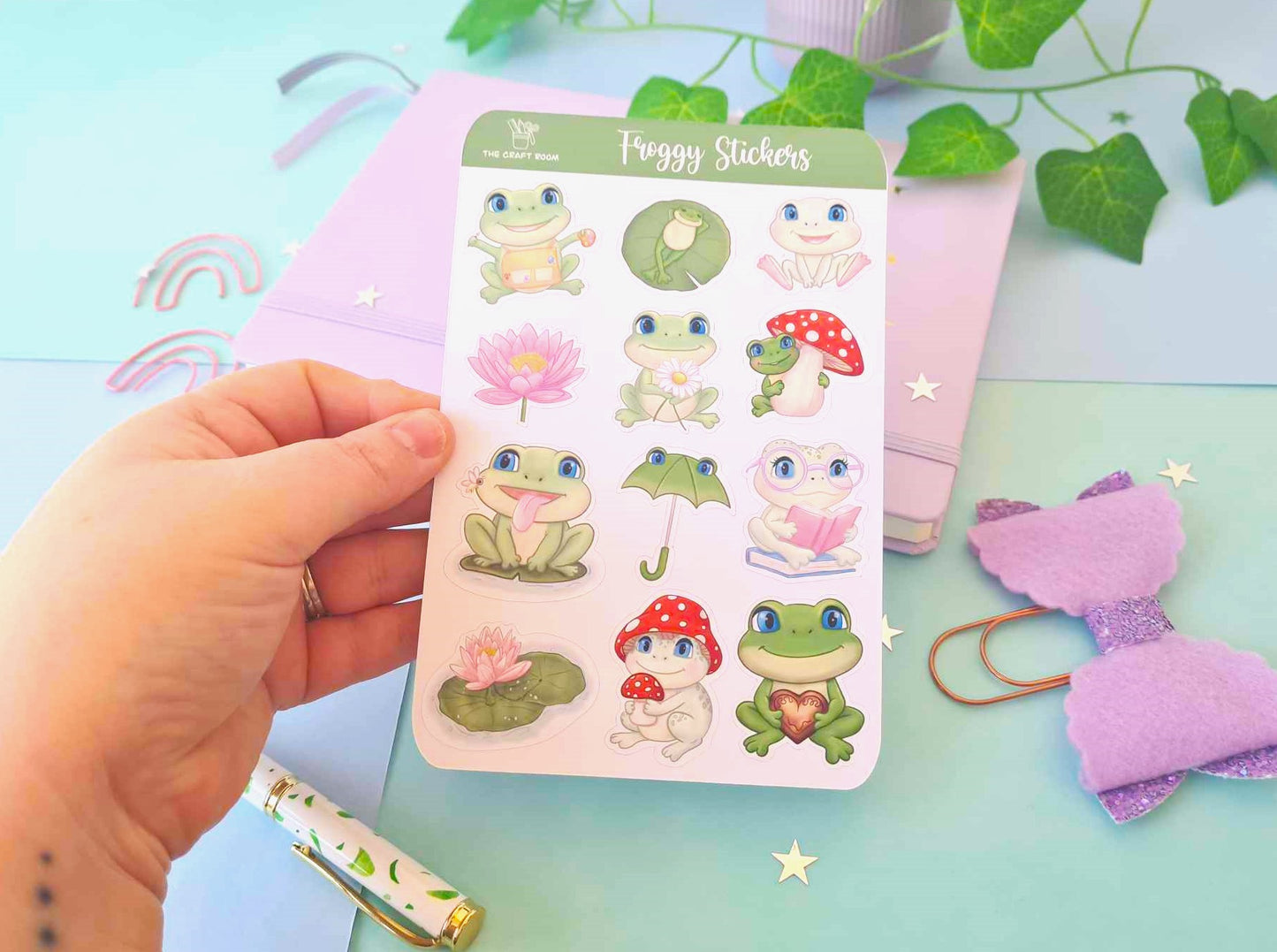 Froggy Sticker Sheet