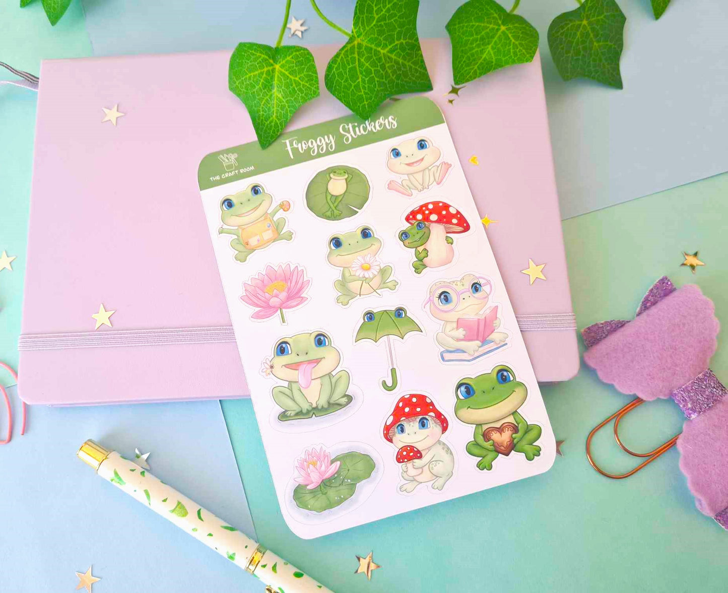 Froggy Sticker Sheet