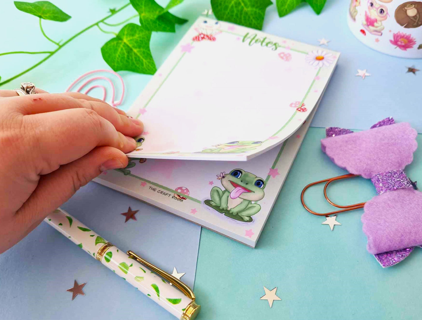 A6 Froggy Notepad