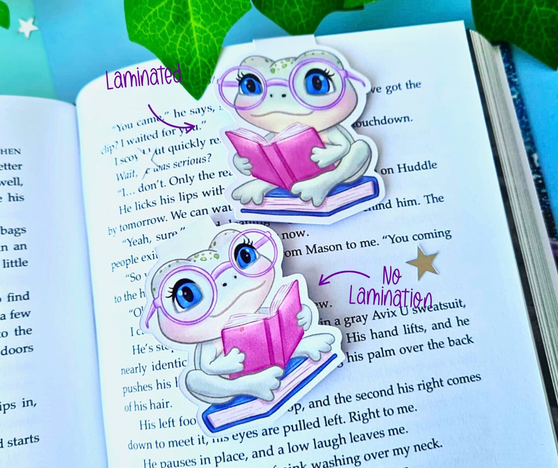 Frog Magnetic Bookmark