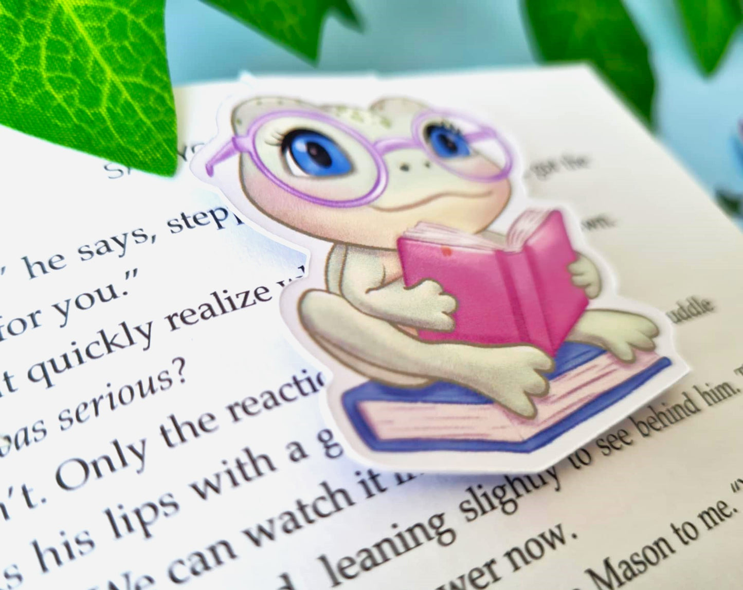 Frog Magnetic Bookmark