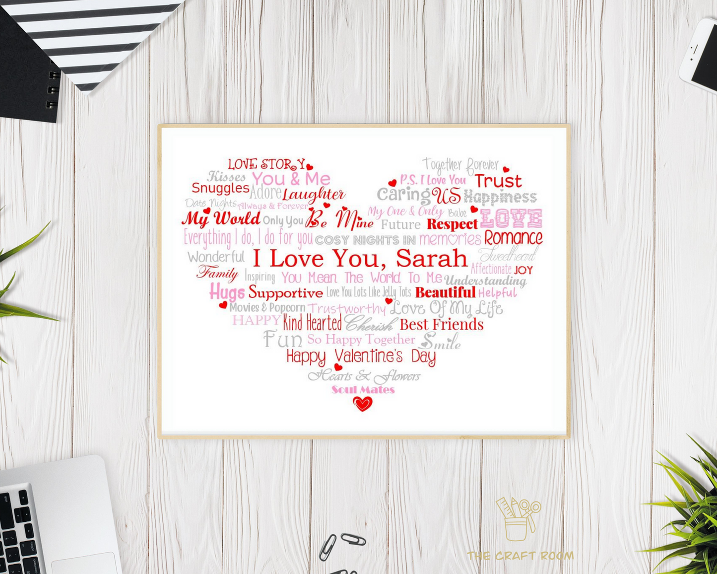 Personalised Word Art Print