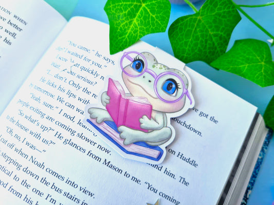 Frog Magnetic Bookmark
