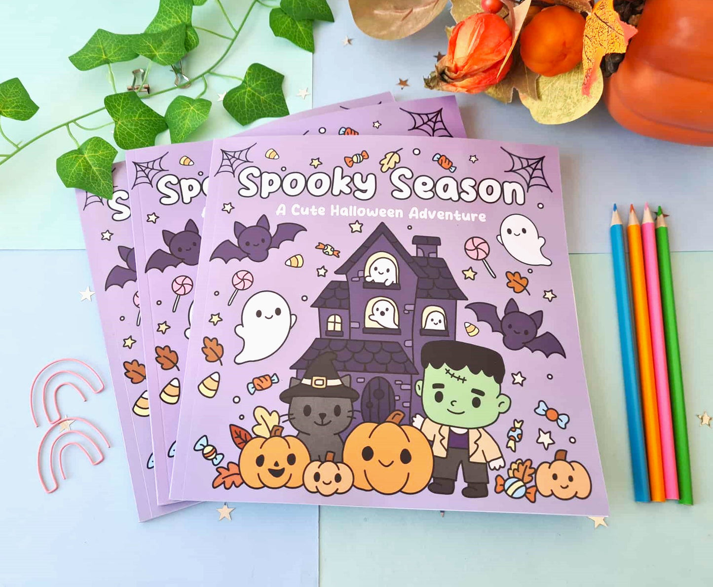Spooky Season Colouring Book