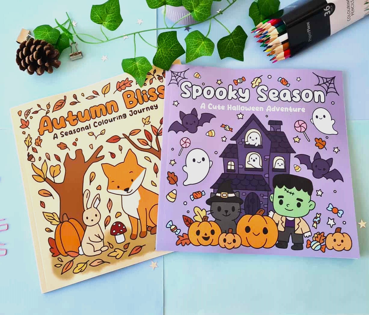 Spooky Season Colouring Book