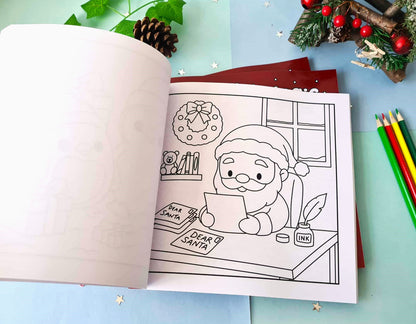 Christmas Magic Colouring Book