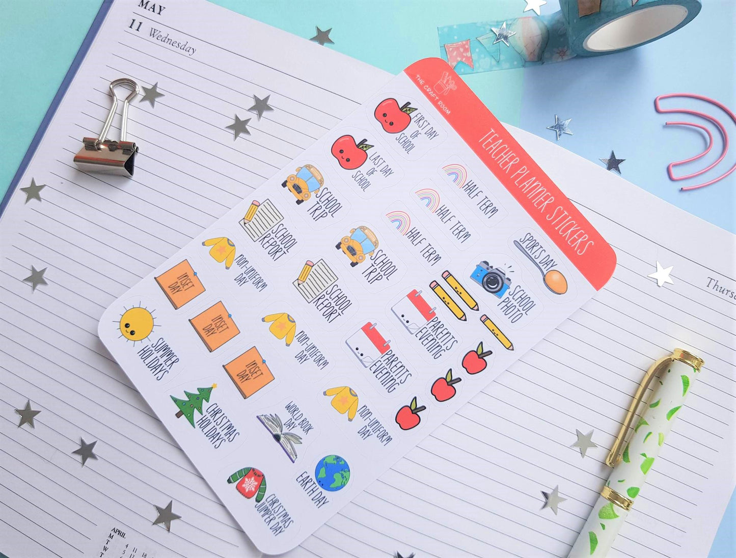 Teacher Planner Stickers