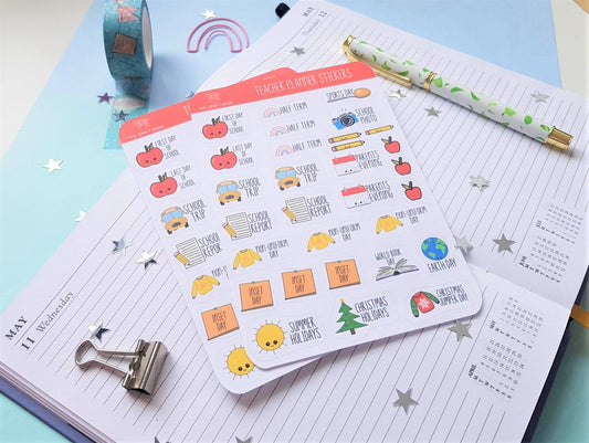 Teacher Planner Stickers