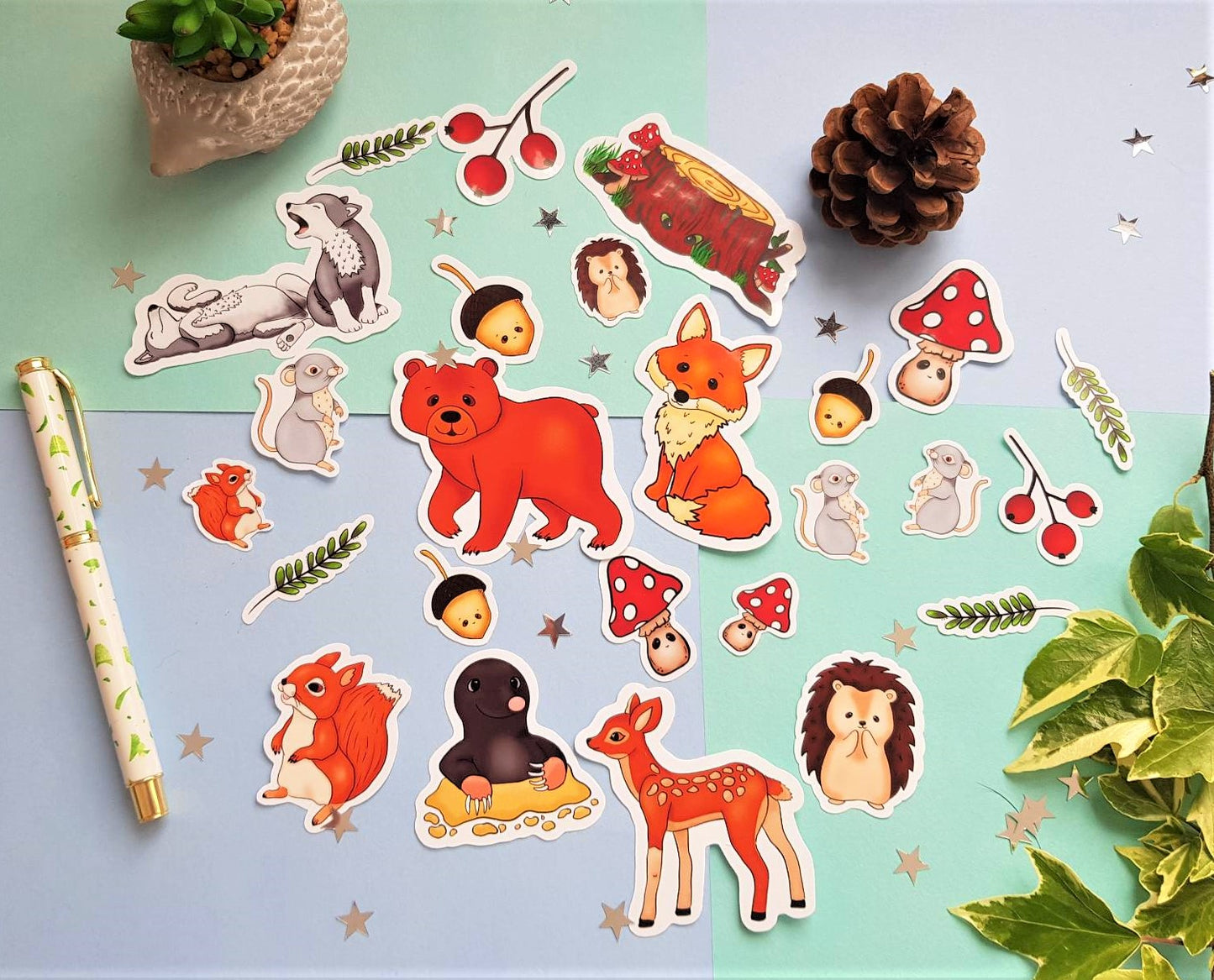 Forest Friends Sticker Pack