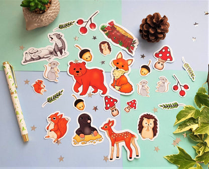 Forest Friends Sticker Pack