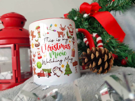 This is my Christmas Movie Watching Mug