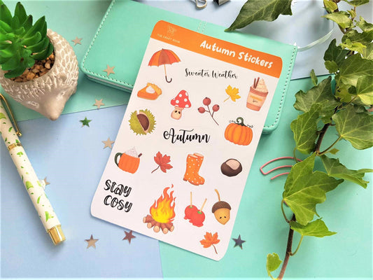 Autumn Sticker Sheet