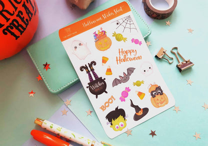 Halloween Sticker Sheet