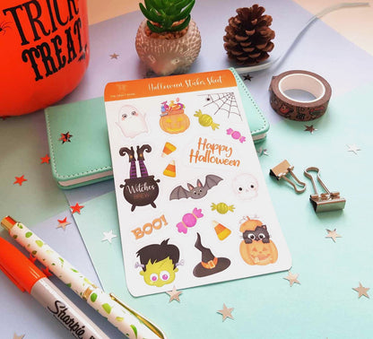 Halloween Sticker Sheet