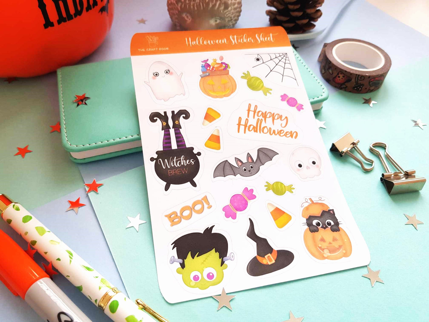 Halloween Sticker Sheet