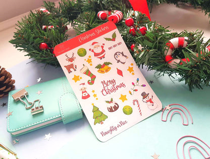 Christmas Sticker Sheet