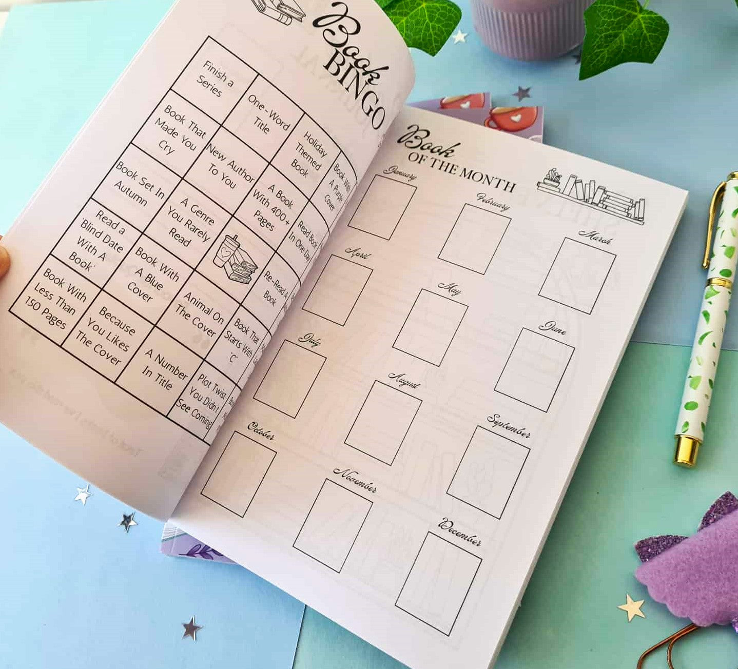 Reading Journal Notebook