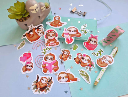 Sloth Sticker Pack
