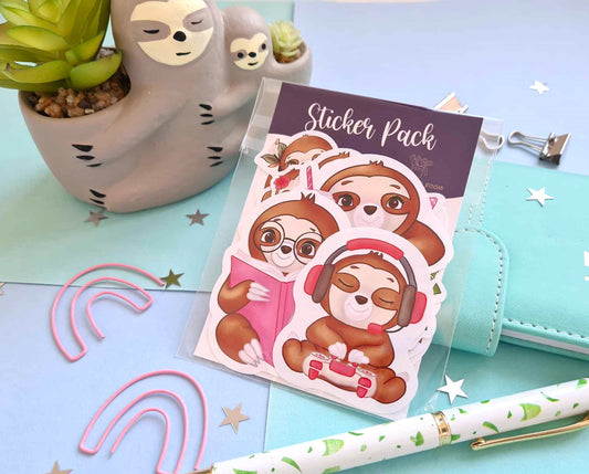 Sloth Sticker Pack