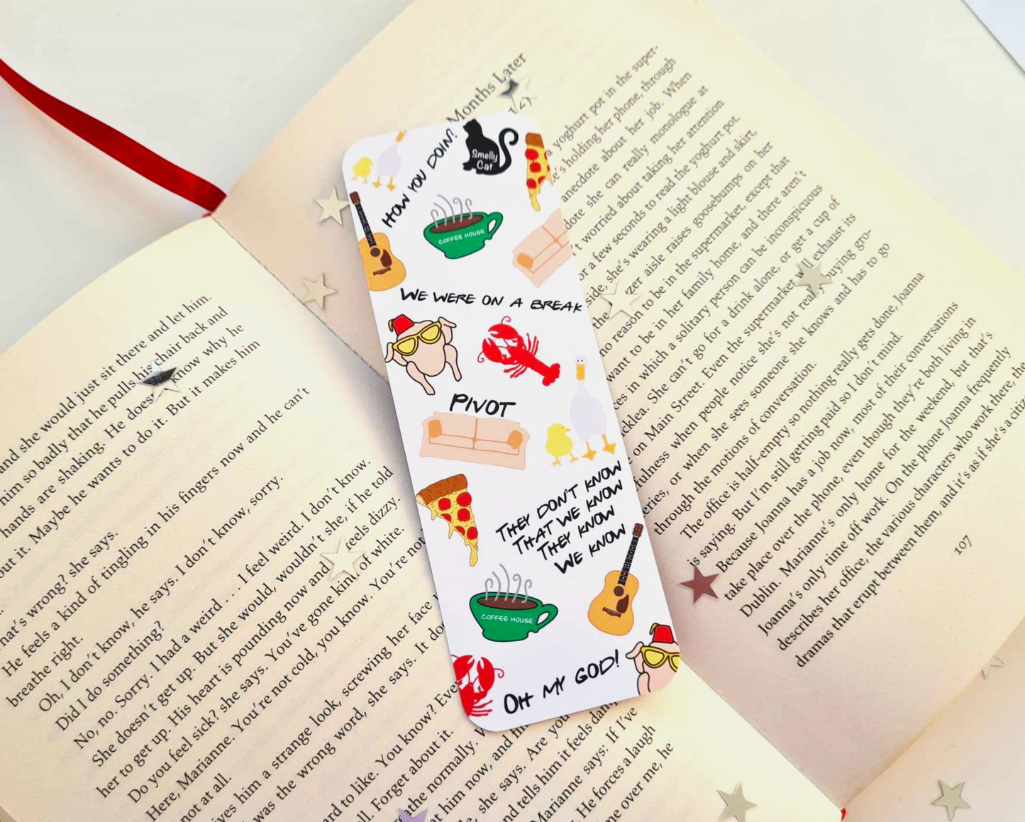 Friends Themed Bookmark