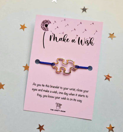 Autism Awareness Wish Bracelet