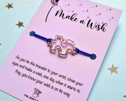 Autism Awareness Wish Bracelet